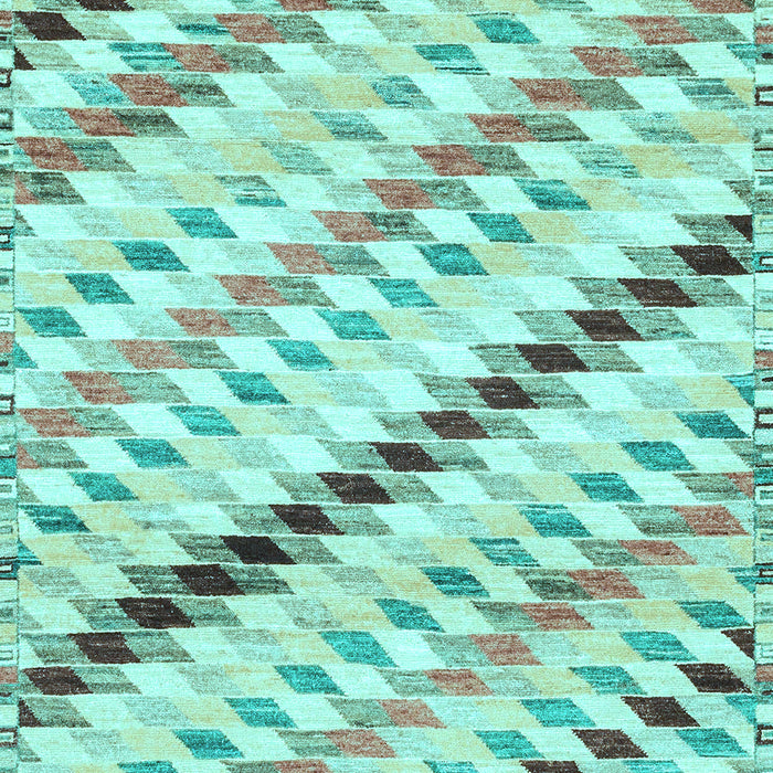 Machine Washable Abstract Light Blue Modern Rug, wshabs3419lblu