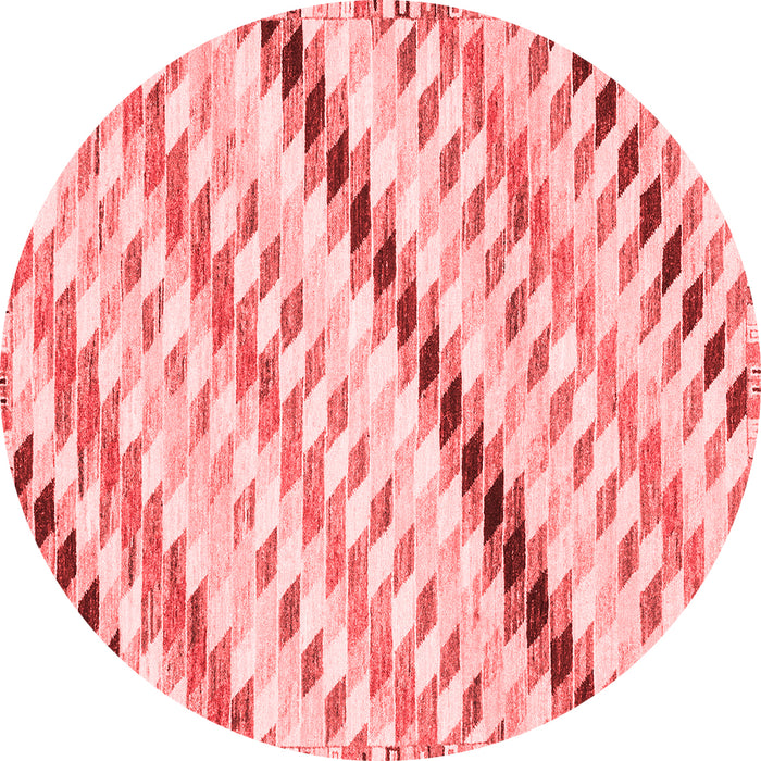 Machine Washable Abstract Red Modern Rug, wshabs3419red