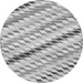 Round Machine Washable Abstract Gray Modern Rug, wshabs3419gry