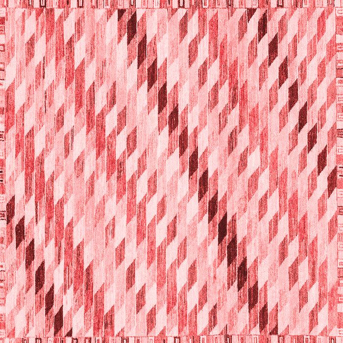 Machine Washable Abstract Red Modern Rug, wshabs3419red