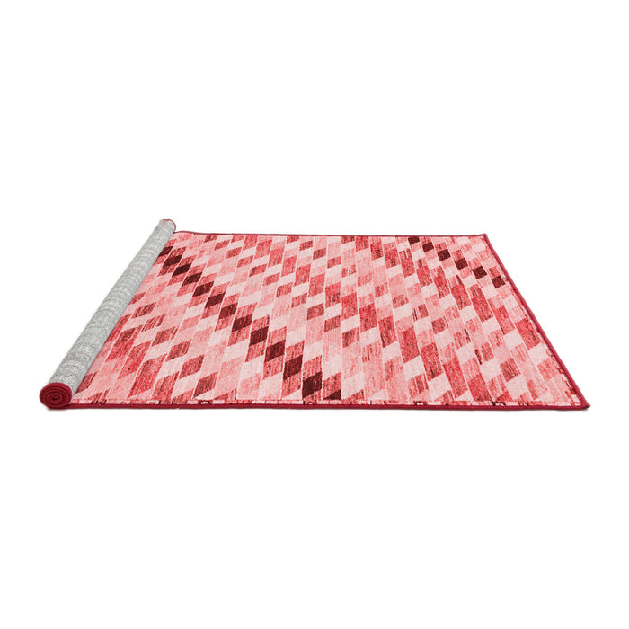 Modern Red Washable Rugs