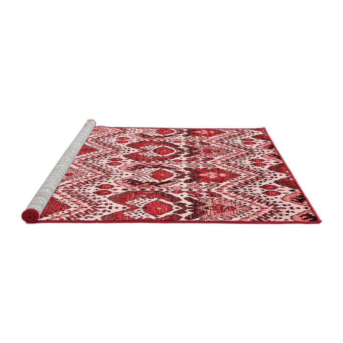 Modern Red Washable Rugs