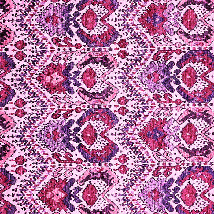 Square Abstract Pink Modern Rug, abs341pnk
