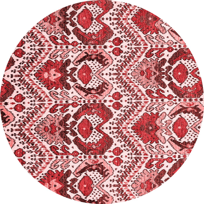 Abstract Red Modern Rug, abs341red