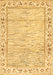 Abstract Brown Modern Rug, abs3420brn