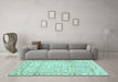 Machine Washable Abstract Light Blue Modern Rug in a Living Room, wshabs3420lblu