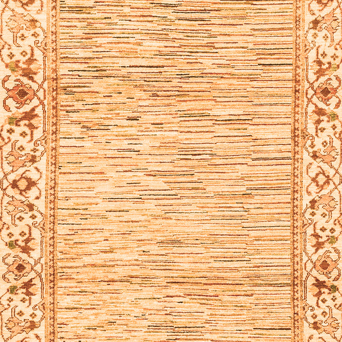Abstract Orange Modern Rug, abs3420org