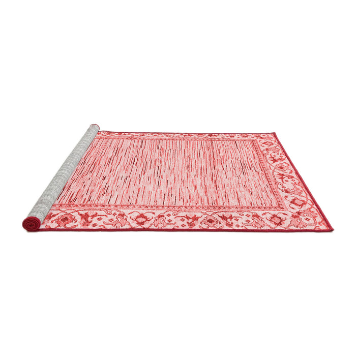 Modern Red Washable Rugs