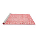 Modern Red Washable Rugs