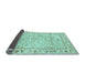 Sideview of Abstract Light Blue Modern Rug, abs3420lblu