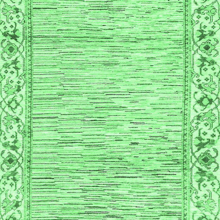 Abstract Emerald Green Modern Rug, abs3420emgrn