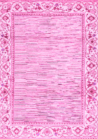 Abstract Pink Modern Rug, abs3420pnk