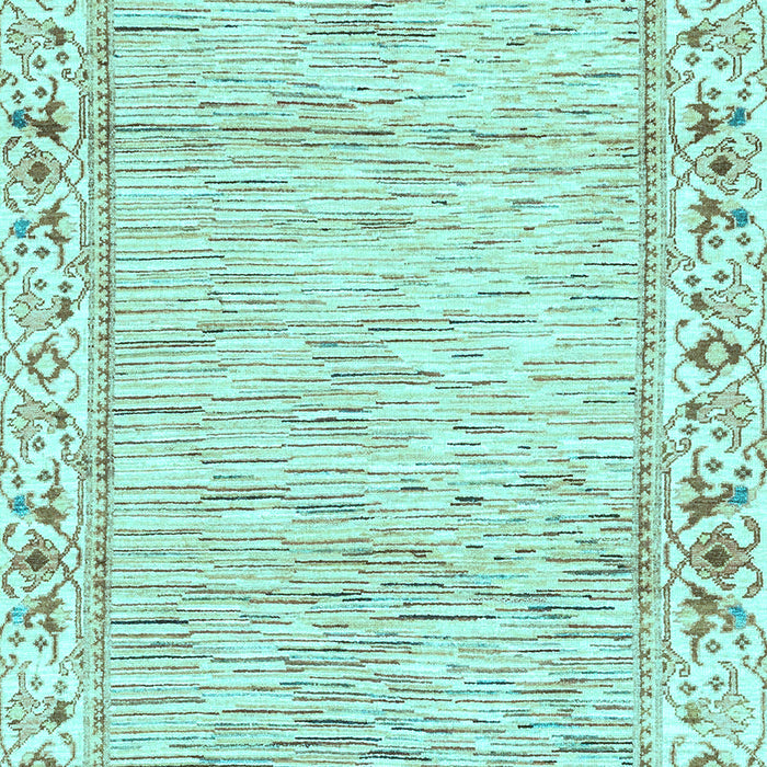 Abstract Light Blue Modern Rug, abs3420lblu