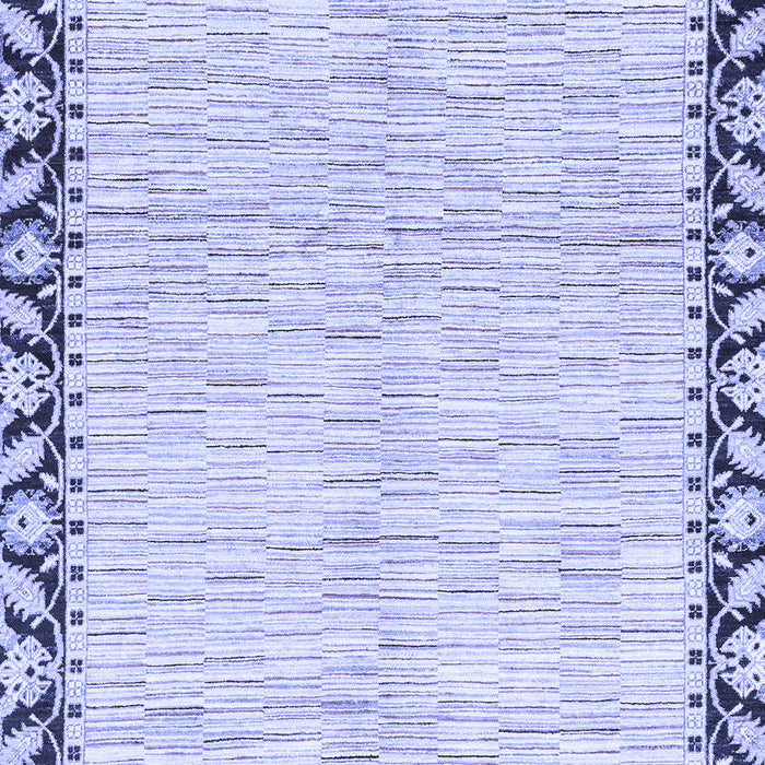 Machine Washable Abstract Blue Modern Rug, wshabs3421blu