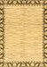 Machine Washable Abstract Brown Modern Rug, wshabs3421brn