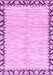 Abstract Purple Modern Rug, abs3421pur
