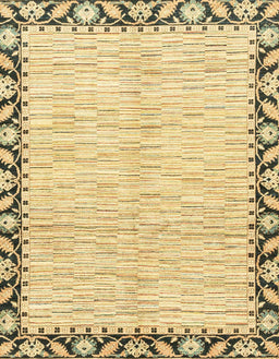 Abstract Cinnamon Brown Modern Rug, abs3421