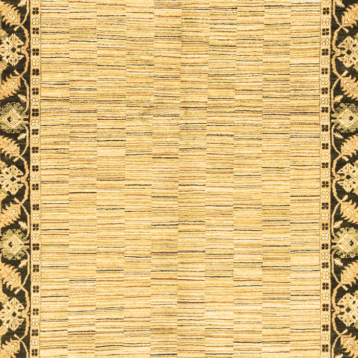 Abstract Brown Modern Rug, abs3421brn