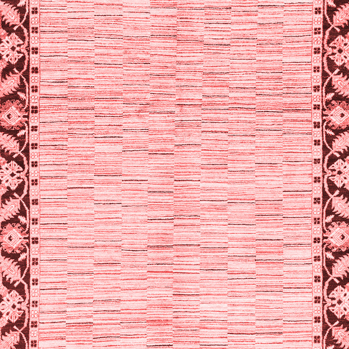 Abstract Red Modern Area Rugs