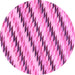 Round Abstract Pink Modern Rug, abs3422pnk