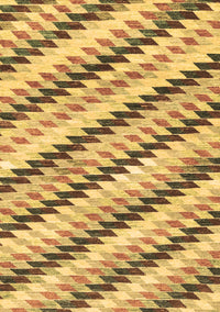 Abstract Brown Modern Rug, abs3422brn