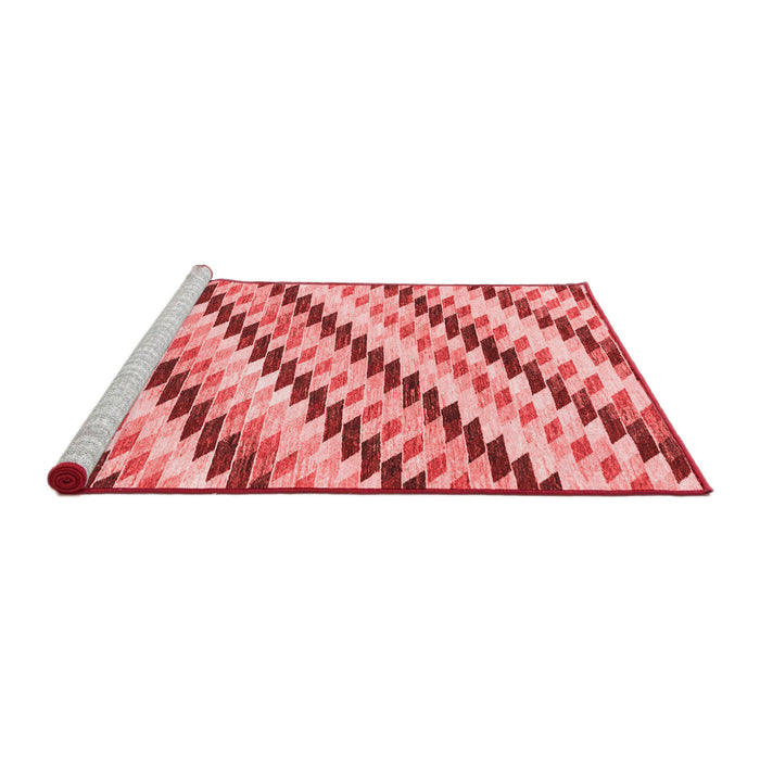 Modern Red Washable Rugs
