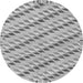 Round Machine Washable Abstract Gray Modern Rug, wshabs3423gry