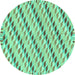 Round Machine Washable Abstract Turquoise Modern Area Rugs, wshabs3423turq