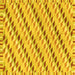 Square Abstract Yellow Modern Rug, abs3423yw