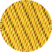 Round Machine Washable Abstract Yellow Modern Rug, wshabs3423yw