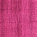 Square Machine Washable Abstract Pink Modern Rug, wshabs3424pnk