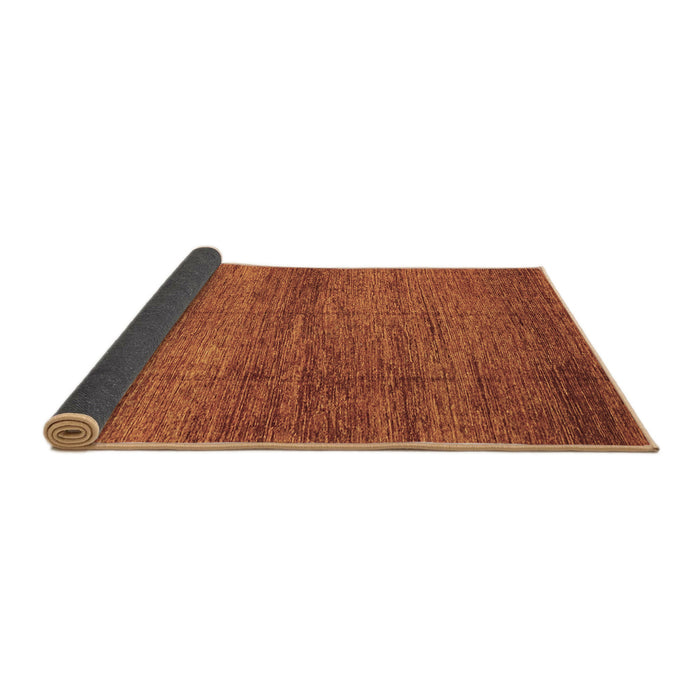 Sideview of Abstract Brown Modern Rug, abs3424brn