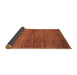 Sideview of Abstract Brown Modern Rug, abs3424brn