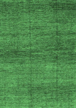 Abstract Emerald Green Modern Rug, abs3424emgrn