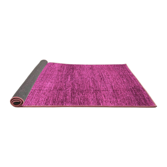 Sideview of Abstract Purple Modern Rug, abs3424pur