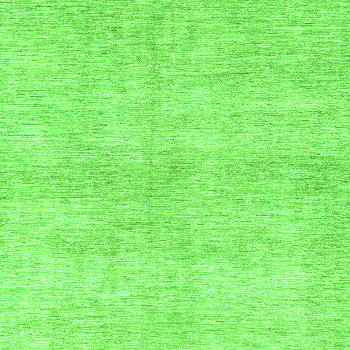 Square Abstract Green Modern Rug, abs3425grn
