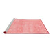 Modern Red Washable Rugs