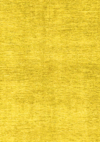 Abstract Yellow Modern Rug, abs3425yw