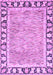 Machine Washable Abstract Purple Modern Area Rugs, wshabs3426pur