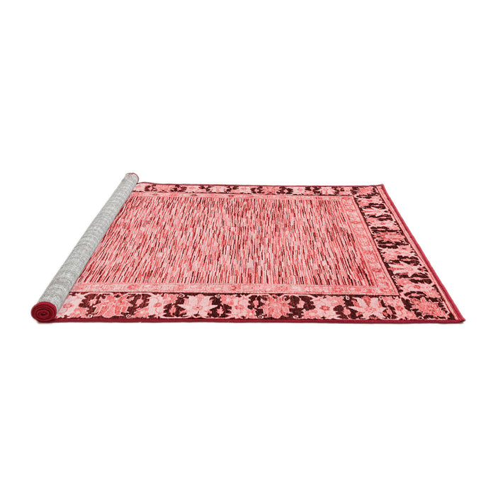 Modern Red Washable Rugs