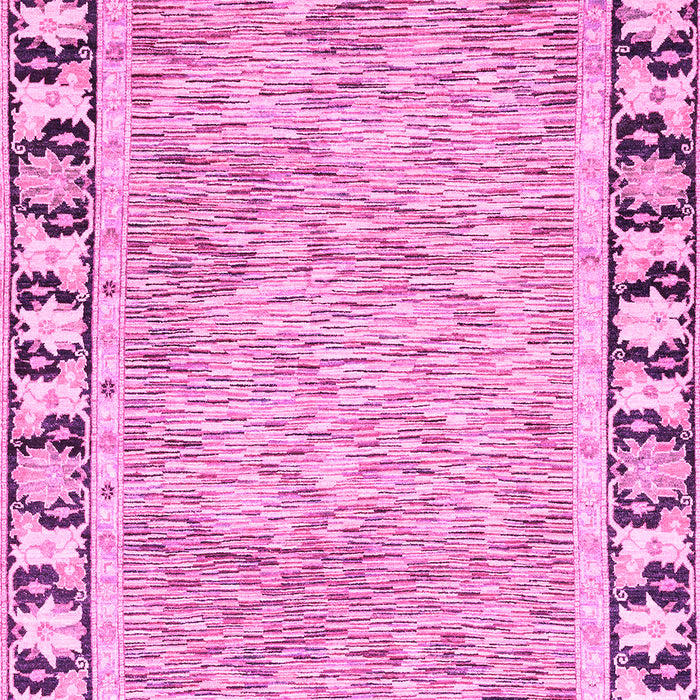Machine Washable Abstract Pink Modern Rug, wshabs3426pnk