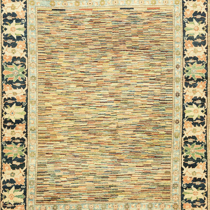 Abstract Brown Modern Rug, abs3426