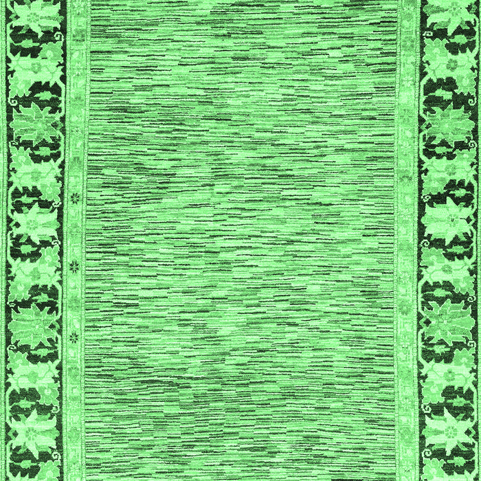 Abstract Emerald Green Modern Rug, abs3426emgrn