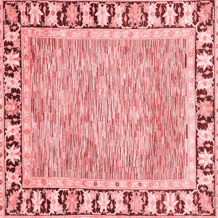 Abstract Red Modern Rug, abs3426red