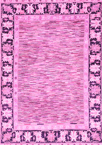 Abstract Pink Modern Rug, abs3426pnk