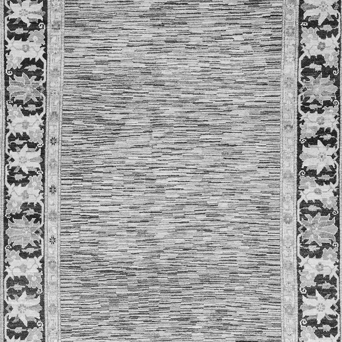 Machine Washable Abstract Gray Modern Rug, wshabs3426gry