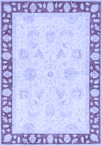 Oriental Blue Traditional Rug, abs3427blu