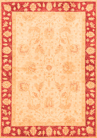 Oriental Orange Traditional Rug, abs3427org