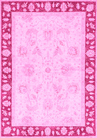 Oriental Pink Traditional Rug, abs3427pnk