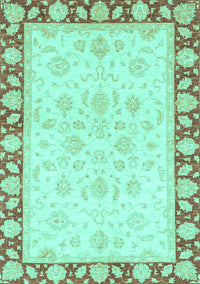 Oriental Turquoise Traditional Rug, abs3428turq